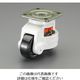 エスコ 75mm/750kg レベリングキャスター(自在) EA986TL-1 1個（直送品）