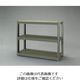エスコ 1200x450x 944mm/3段 プラスチック棚(OD色) EA976AL-43 1組(1個)（直送品）