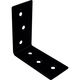 ダイドーハント DAIDОHANT 2×4サポート L型 タイプ1 24ーL1ーBK 10179005 1個 114-2448（直送品）