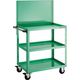TRUSCO ツールワゴン イーグルワゴン 上部パンチングパネル 600×400×1330 ヤンググリーン EGW-P973-YG 1台（直送品）