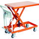 トラスコ中山 TRUSCO ハンドリフタ 250kg 500X800 オレンジ HLFA-S250 1台 115-7832（直送品）