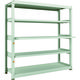 TRUSCO スチールラック M3型中量棚 1800X571XH1800 5段うちスライド2段 単体 M3-6663M2 1台(1個)（直送品）