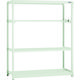 トラスコ中山 TRUSCO スチールラック M2型軽中量棚 1460X450XH1800 パイプ1段 単体 M2-6543P1 1台（直送品）