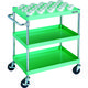 TRUSCO ツールワゴン フェニックスワゴン 750X500XH880 HSK40A ヤンググリーン PEW-TL972F-YG 1台（直送品）