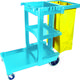 ニューウェルブランズ・ジャパン ラバーメイド ジャニターカート RM617388BL 1台 114-3309（直送品）