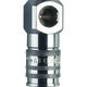 CEJN スナップ・チェック/358 ワンタッチ検圧カップリング バルブ無し NPT1/4 メネジ 90°アングル 10-358-0432（直送品）