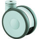 テンテキャスター 高性能旋回双輪キャスター”LINEA”(ポリウレタン車) φ150 自在式 5940UAP150P30-13 1個（直送品）