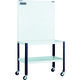 トラスコ中山 TRUSCO ライトパンチングパネル パネリーナ W900 棚板付 キャスター付 TUR-33C 1台 115-0625（直送品）
