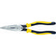 クラインツールズ KLEIN 強力型ロングノーズプライヤー サイドカット コンフォートハンドル 220mm J203-8 1丁（直送品）