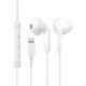 エレコム ステレオヘッドホン(マイク付)/セミオープン型/Lightning EHP-LF10IMAWH 1個