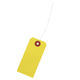 シモジマ 荷札 中 42×90 黄 003501702 1箱(1000枚入)