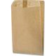 【ケース販売】HEIKO 食品袋 耐油ガゼットパック 小 未晒無地 004164110 1ケース(100枚×40袋 計4000枚)（直送品）