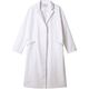 住商モンブラン ドクターコート レディス 白×グレー 3L 71-090 1枚　白衣　ドクターコート（直送品）