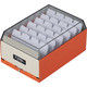 カール事務器 カードファイルケース オレンジ 名刺収容400枚 CFC-400-O 3個（直送品）