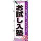 イタミアート お試し入塾 のぼり旗 0270009IN（直送品）