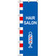 イタミアート HAIR SALON 青背景 のぼり旗 0330031IN（直送品）