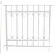 住まいスタイル パークアベニュー フェンス連結セット ホワイト IPN-7021E-SET-WHT 1セット（2点入）（直送品）