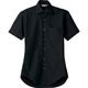 住商モンブラン シャツ 兼用 半袖 黒 L BS2542-1 1枚