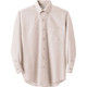 住商モンブラン Careermate（キャリアメイト） シャツ 兼用 長袖 ベージュストライプ M MC7377 1枚（直送品）