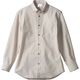 住商モンブラン シャツ 兼用 長袖 ライトグレー LL OV2501-8 1枚