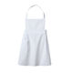 住商モンブラン 胸あてエプロン 児童用 白 2号 PE501-2 1枚