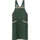 住商モンブラン エプロン 兼用 ボトルグリーン/ベージュ フリー 5-802 1着