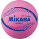 ミカサ】 カラーソフトバレーボール（日本ソフトバレーボール連盟公認球）円周78cm 約210g ピンク MSN78-P 2個（直送品）