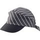 住商モンブラン キャップ 兼用 チャコールストライプ/黒 フリー 9-1311 1枚