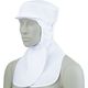 住商モンブラン 頭巾帽子 兼用 白 LL 9-1071 1枚