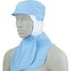 住商モンブラン 頭巾帽子 兼用 ブルー LL 9-1072 1枚
