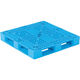三甲 サンコー プラスチックパレット 812200 D4―1111―12ライトブルー SK-D4-1111-12-BL 1枚（直送品）