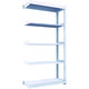 トラスコ中山 TRUSCO TUG型中量棚300kg 連結 1200X476XH2400 5段 TUG300-84S-5B 1台(1個)（直送品）