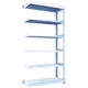 TRUSCO TUG型中量ボルトレス棚 600kg 連結型 1200×476×H2400 6段 TUG600-84S-6B 1台(1個)（直送品）