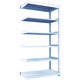 TRUSCO TUG型中量ボルトレス棚 450kg 連結型 1200×626×H2400 6段 TUG450-84L-6B 1台(1個)（直送品）