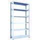 TRUSCO TUG型中量ボルトレス棚 450kg 単体型 1255×476×H2400 6段 TUG450-84S-6 1台(1個)（直送品）