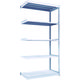 トラスコ中山 TRUSCO TUG型軽中量棚200kg連結 1240X624XH2400 5段 TUG200-84L-5B 1台(1個)（直送品）