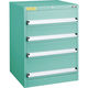 トラスコ中山 TRUSCO VE6S型中量キャビネット 600X550XH800 引出4段 VE6S-804 1台(1個) 479-0863（直送品）