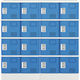 アイリスチトセ 樹脂ロッカー16人用 ブルー TJL-S44ST-BL 1台 773-2872（直送品）