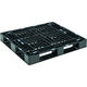 三甲 サンコー リサイクルプラスチックパレット 812259 D4ー1012ー8ブラック SK-D4-1012-8-BK 1枚（直送品）