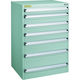 トラスコ中山 TRUSCO VE7S型中量キャビネット 700×550×H1000 引出7段 VE7S-1001 1台(1個)（直送品）
