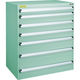 トラスコ中山 TRUSCO VE9S型中量キャビネット 880×550×H1000 引出7段 VE9S-1001 1台(1個)（直送品）
