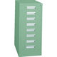 トラスコ中山 TRUSCO VR型キャビネット 393X500XH880 引出8段 グリーン色 VR-L8 1台(1個) 502-0867（直送品）