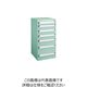 トラスコ中山 TRUSCO VE5S型中量キャビネット 500×550×H1000 引出7段 VE5S-1001 1台(1個)（直送品）
