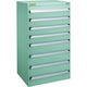 トラスコ中山 TRUSCO VE7S型中量キャビネット 700X550XH1200 引出8段 VE7S-1205 1台(1個)（直送品）