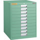 トラスコ中山 TRUSCO LVE型キャビネット 500X550XH650 引出10段 LVE-655 1台(1個) 252-3973（直送品）