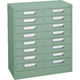 トラスコ中山 TRUSCO VR型キャビネット 767X500XH880 2列8段 グリーン色 VR-L88 1台(1個) 502-0921（直送品）