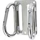 土牛産業 土牛 メッキWカラビナフック F-88 L×L 02798 1個