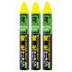 ビッグマン 蛍光チョークイエロー3PC LE-55 1個