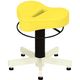 【軒先渡し】高田ベッド ドクターチェア(プロスツール) ビニルレザーイエロー 24-2244-0108 1台（直送品）