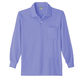 【ワークウェア・作業用ポロシャツ】小倉屋 DRYシリーズ DRY 長袖ポロシャツ 淡パープル 9007-14-M 1枚（直送品）